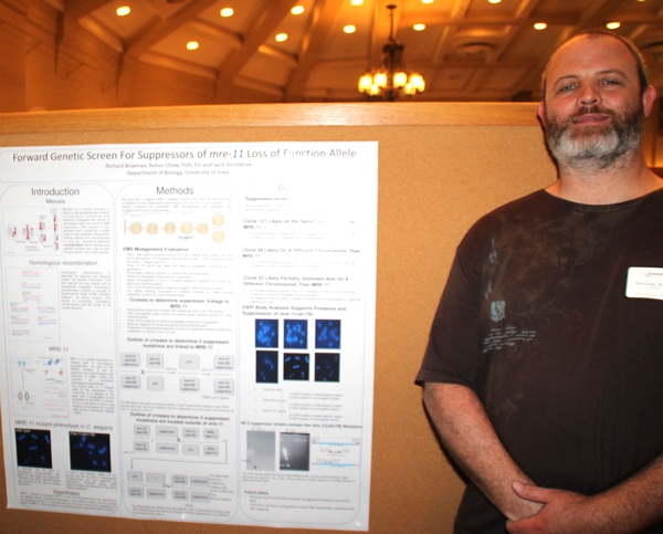 Rich's Poster at the Summer Undergraduate Research Conference