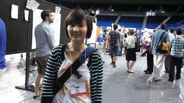 Yizhi at the international C. elegans meeting